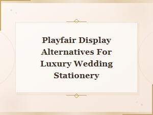 Modern Editorial Serif Fonts for Luxury Wedding Stationery